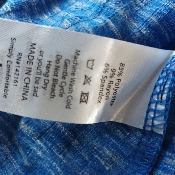 LuLaRoe Sarah L Elegant Blue Duster Cardigan Maxi L - Picture 11 of 15